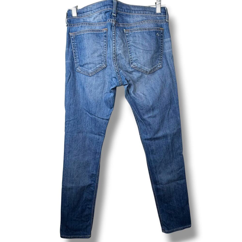 Rag & Bone The Dre Stoke Slim Boyfriend Low-Rise Relaxed Slouchy Fit Jeans - Picture 6 of 10
